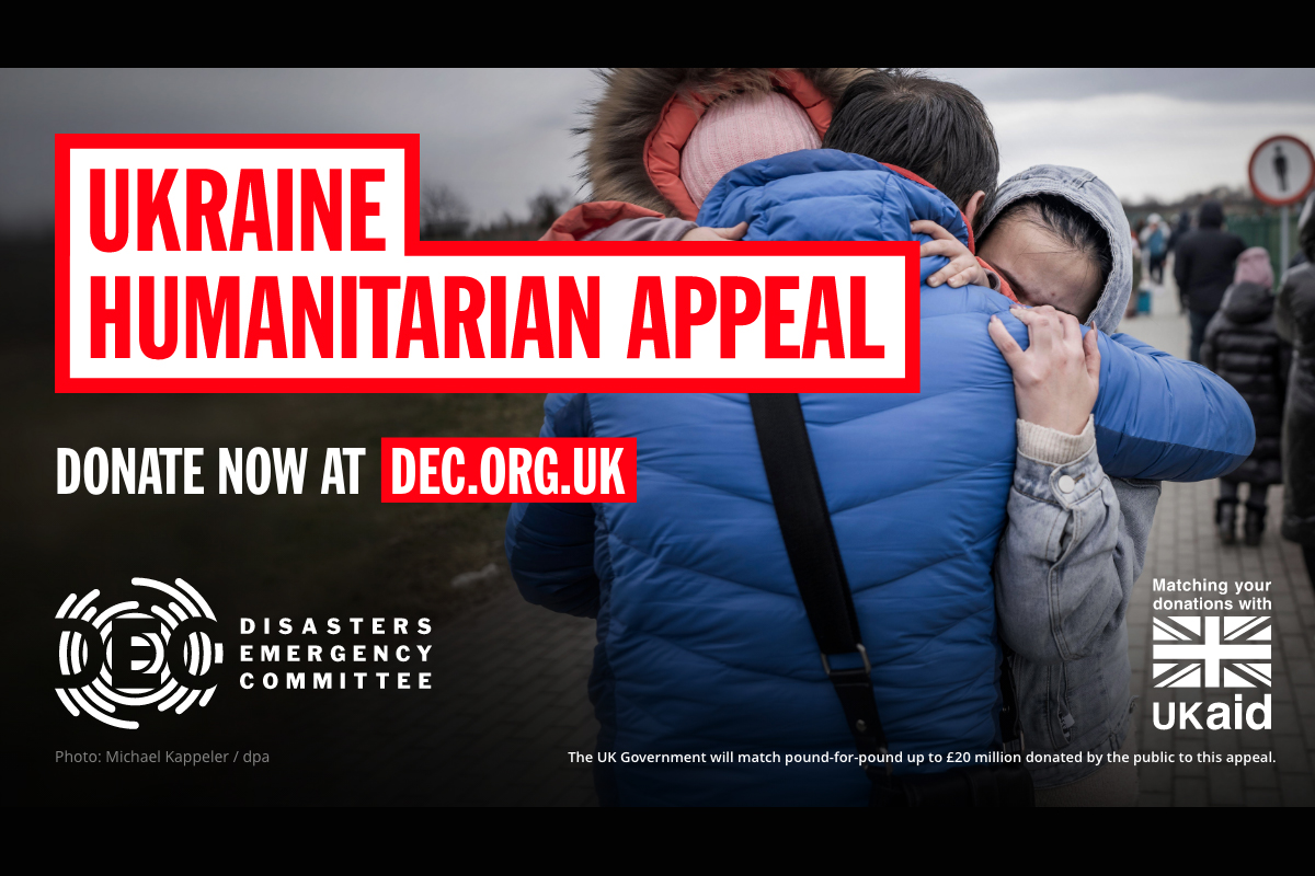 Disasters Emergency Committee Ukraine Humanitarian Appeal